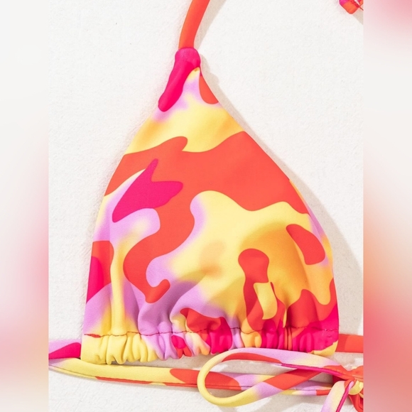 2/$50‎ Vibrant Dopamine Sexy Camouflage Mobwife Bikini Swim Summer Set (#1,499) - Picture 2 of 4